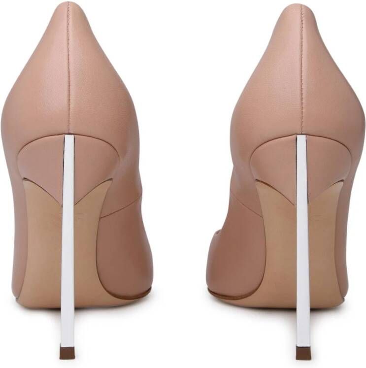 Casadei Leren Decollette Blade Pumps
