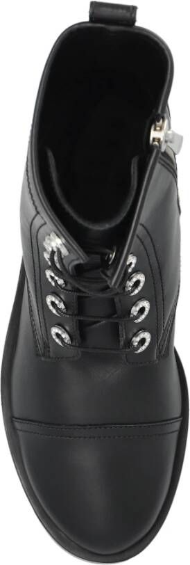 Casadei Leren Enkellaarsjes