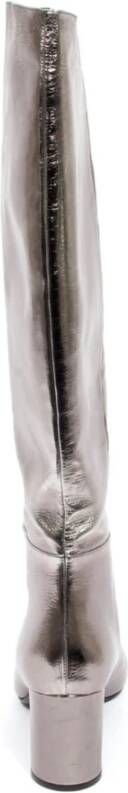 Casadei Leren Laarzen Visione Zinc