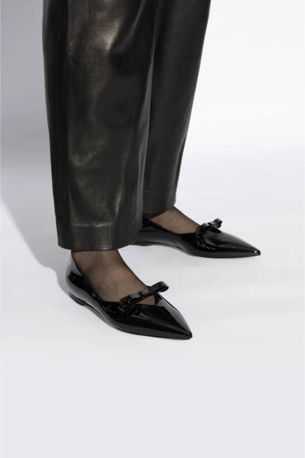 Casadei Leren schoenen Tiffany Black Dames
