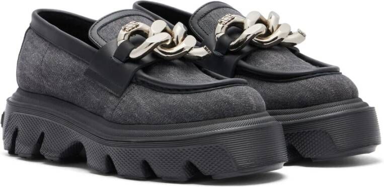 Casadei Loafers Black Dames