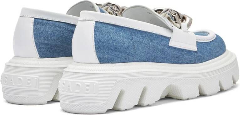 Casadei Loafers Blue Dames