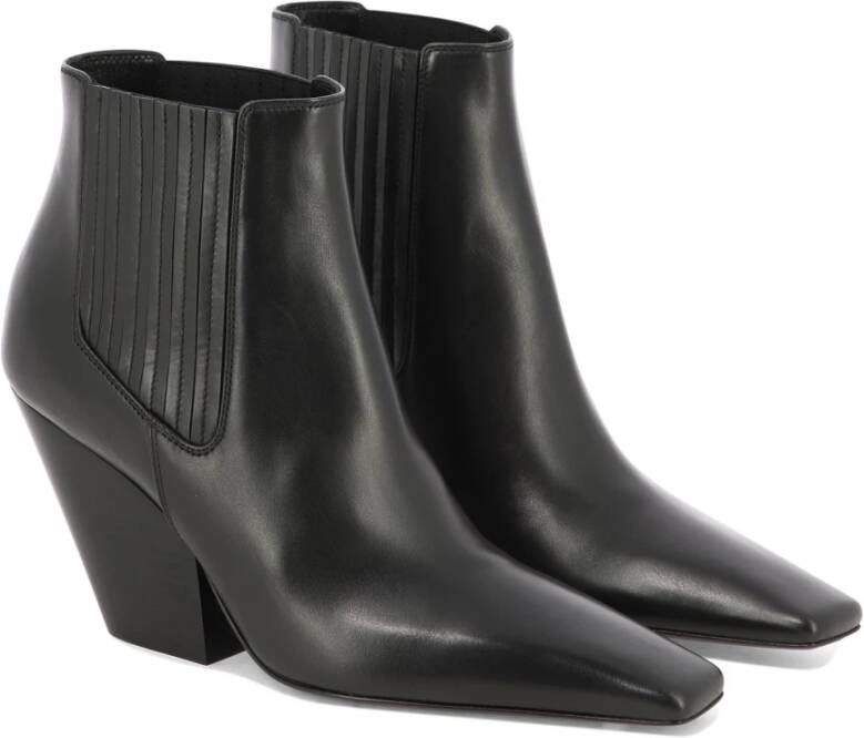 Casadei Love Enkellaarzen Black Dames
