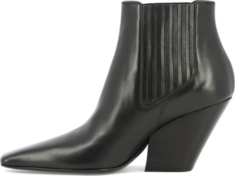 Casadei Love Enkellaarzen Black Dames