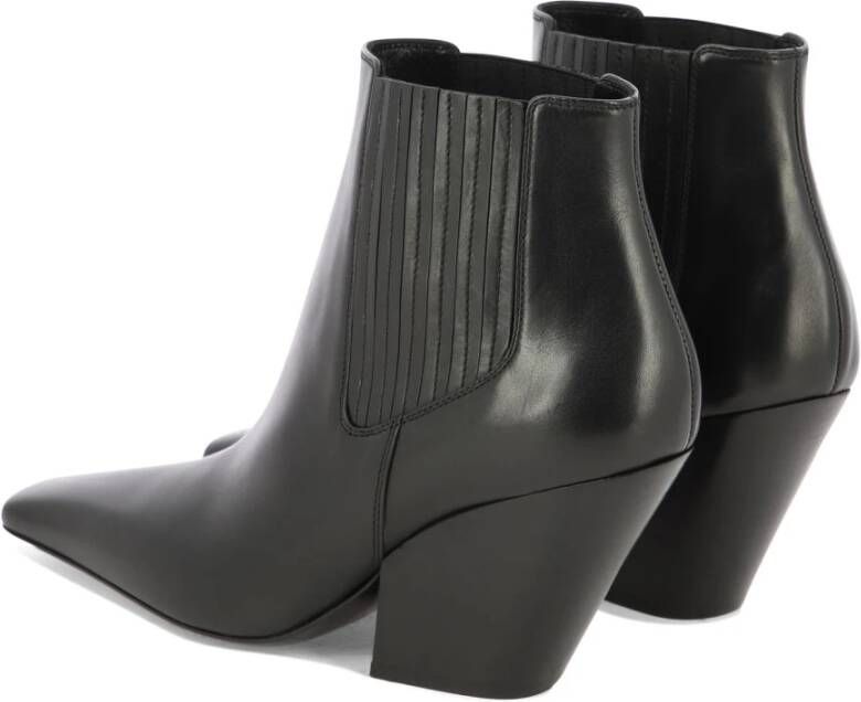 Casadei Love Enkellaarzen Black Dames