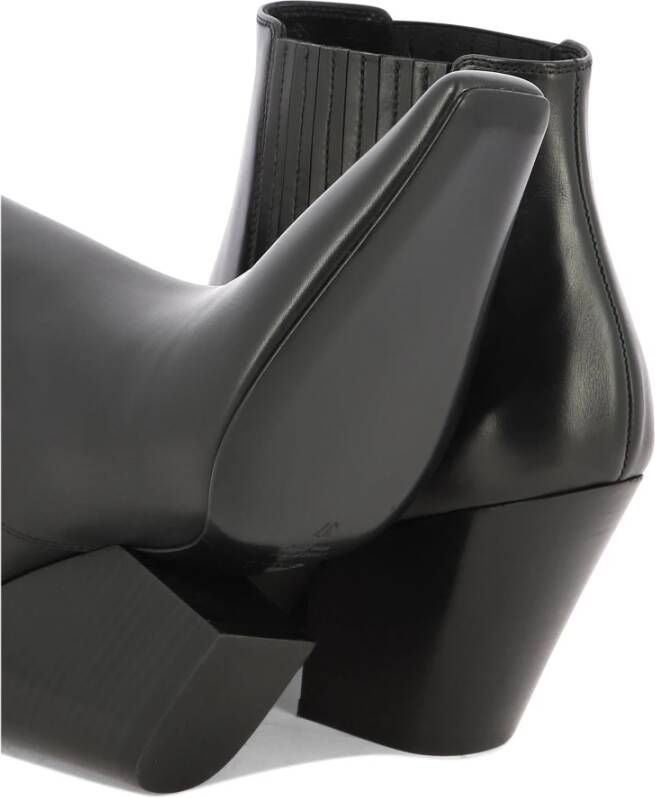 Casadei Love Enkellaarzen Black Dames