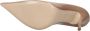 Casadei Julia glanzende stiletto pumps Beige Dames - Thumbnail 5