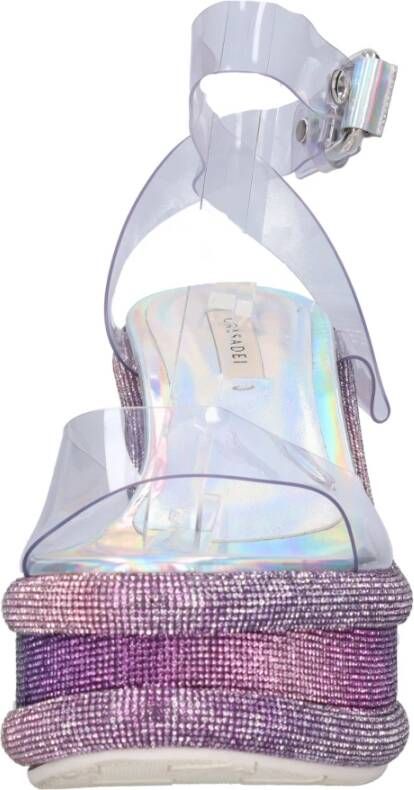 Casadei Met hak lila Multicolor Dames