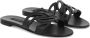 Casadei Miramar Leren Sandalen Black Dames - Thumbnail 2