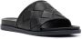 Casadei Zwarte Leren Casual Muiltjes Slippers Black Dames - Thumbnail 2