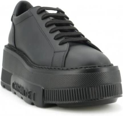 Casadei Nexus Leren Sneakers Zwart Black Dames