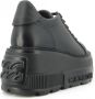 Casadei Nexus Leren Sneakers Zwart Black Dames - Thumbnail 3