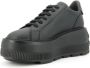 Casadei Nexus Leren Sneakers Zwart Black Dames - Thumbnail 4