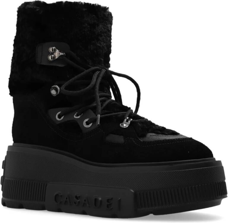 Casadei Nexus platform sneeuwlaarzen Zwart Dames