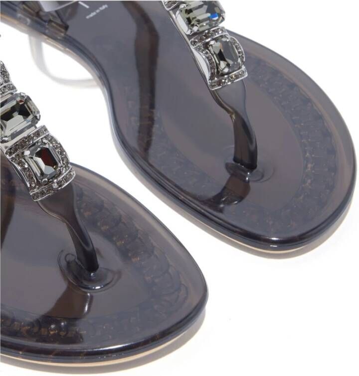 Casadei Platte sandalen Zwart Dames