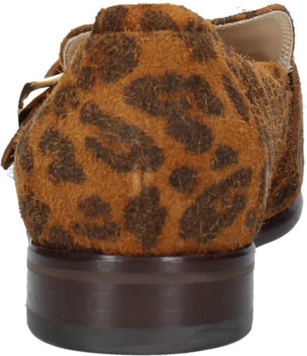 Casadei Platte schoenen Bruin Brown Dames