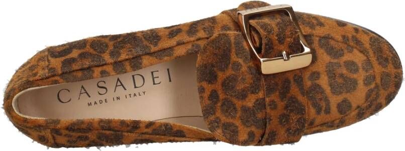 Casadei Platte schoenen Bruin Brown Dames
