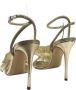 Casadei Polyester Sandaal met Enkelband Yellow Dames - Thumbnail 4