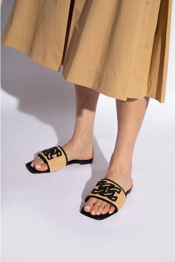 Casadei Portofino slides Beige Dames