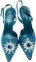 Casadei Pre-owned Denim sandals Blue Dames - Thumbnail 2