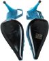 Casadei Pre-owned Denim sandals Blue Dames - Thumbnail 5