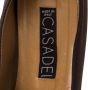 Casadei Pre-owned Fabric heels Brown Dames - Thumbnail 6