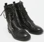 Casadei Pre-owned Leather boots Black Dames - Thumbnail 4
