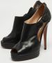 Casadei Pre-owned Leather boots Black Dames - Thumbnail 4