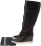 Casadei Pre-owned Leather boots Brown Dames - Thumbnail 7