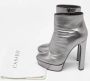 Casadei Pre-owned Leather boots Gray Dames - Thumbnail 9