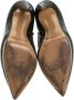 Casadei Pre-owned Leather boots Green Dames - Thumbnail 5