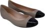 Casadei Pre-owned Leather flats Beige Dames - Thumbnail 2