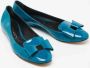 Casadei Pre-owned Leather flats Green Dames - Thumbnail 4