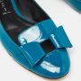 Casadei Pre-owned Leather flats Green Dames - Thumbnail 8