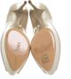 Casadei Pre-owned Leather heels Beige Dames - Thumbnail 5