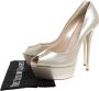 Casadei Pre-owned Leather heels Beige Dames - Thumbnail 7