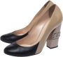 Casadei Pre-owned Leather heels Beige Dames - Thumbnail 3