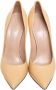 Casadei Pre-owned Leather heels Beige Dames - Thumbnail 2