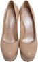 Casadei Pre-owned Leather heels Beige Dames - Thumbnail 2