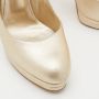 Casadei Pre-owned Leather heels Beige Dames - Thumbnail 7