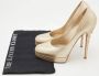 Casadei Pre-owned Leather heels Beige Dames - Thumbnail 9