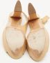 Casadei Pre-owned Leather heels Beige Dames - Thumbnail 6