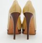 Casadei Pre-owned Leather heels Beige Dames - Thumbnail 5