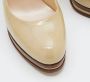 Casadei Pre-owned Leather heels Beige Dames - Thumbnail 7