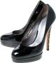 Casadei Pre-owned Leather heels Black Dames - Thumbnail 3