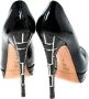 Casadei Pre-owned Leather heels Black Dames - Thumbnail 4