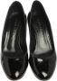 Casadei Pre-owned Leather heels Black Dames - Thumbnail 2