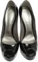 Casadei Pre-owned Leather heels Black Dames - Thumbnail 2