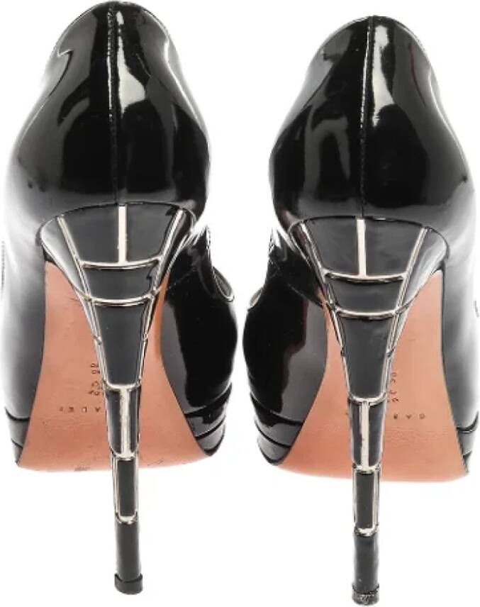 Casadei Pre-owned Leather heels Black Dames