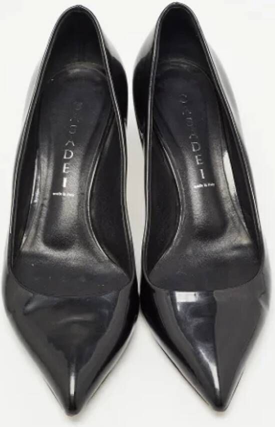 Casadei Pre-owned Leather heels Black Dames